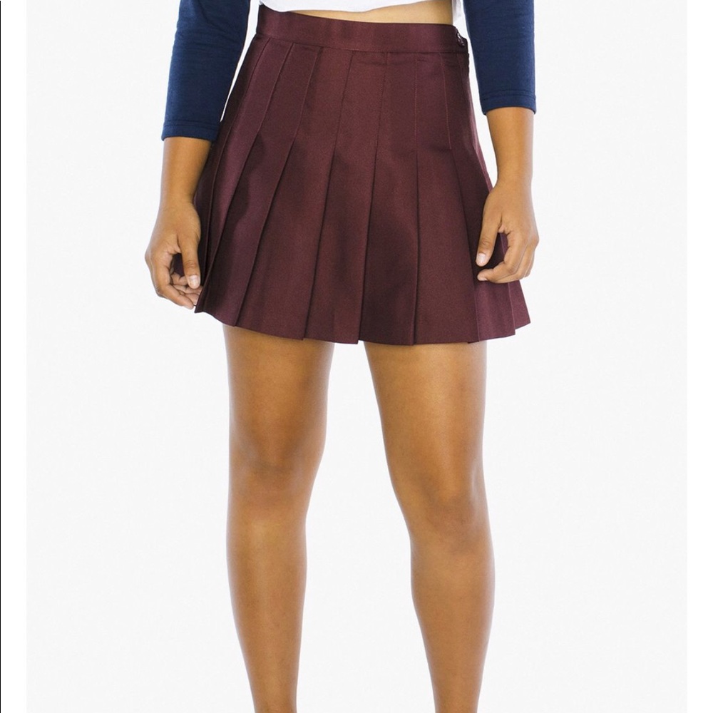 American apparel tennis skirt